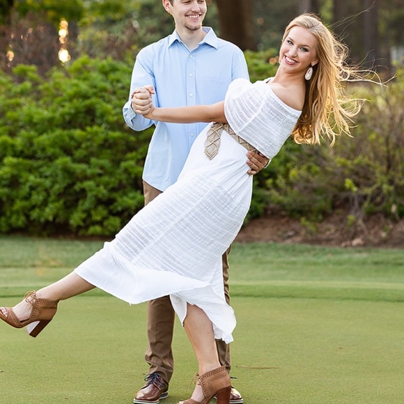 Off shoulder white maxi dress - Picture 4 of 6